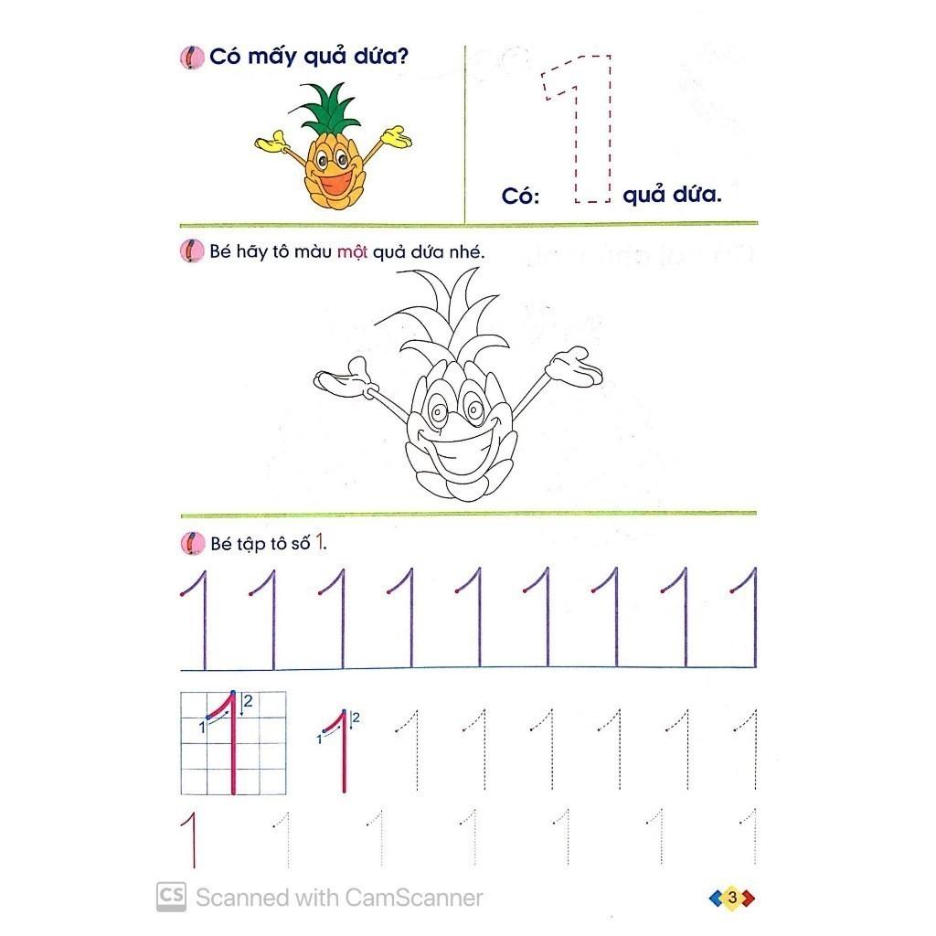 Nhận Biết Và Làm Quen Với Chữ Số (Dành Cho Trẻ 4-5 Tuổi) - Bản Quyền