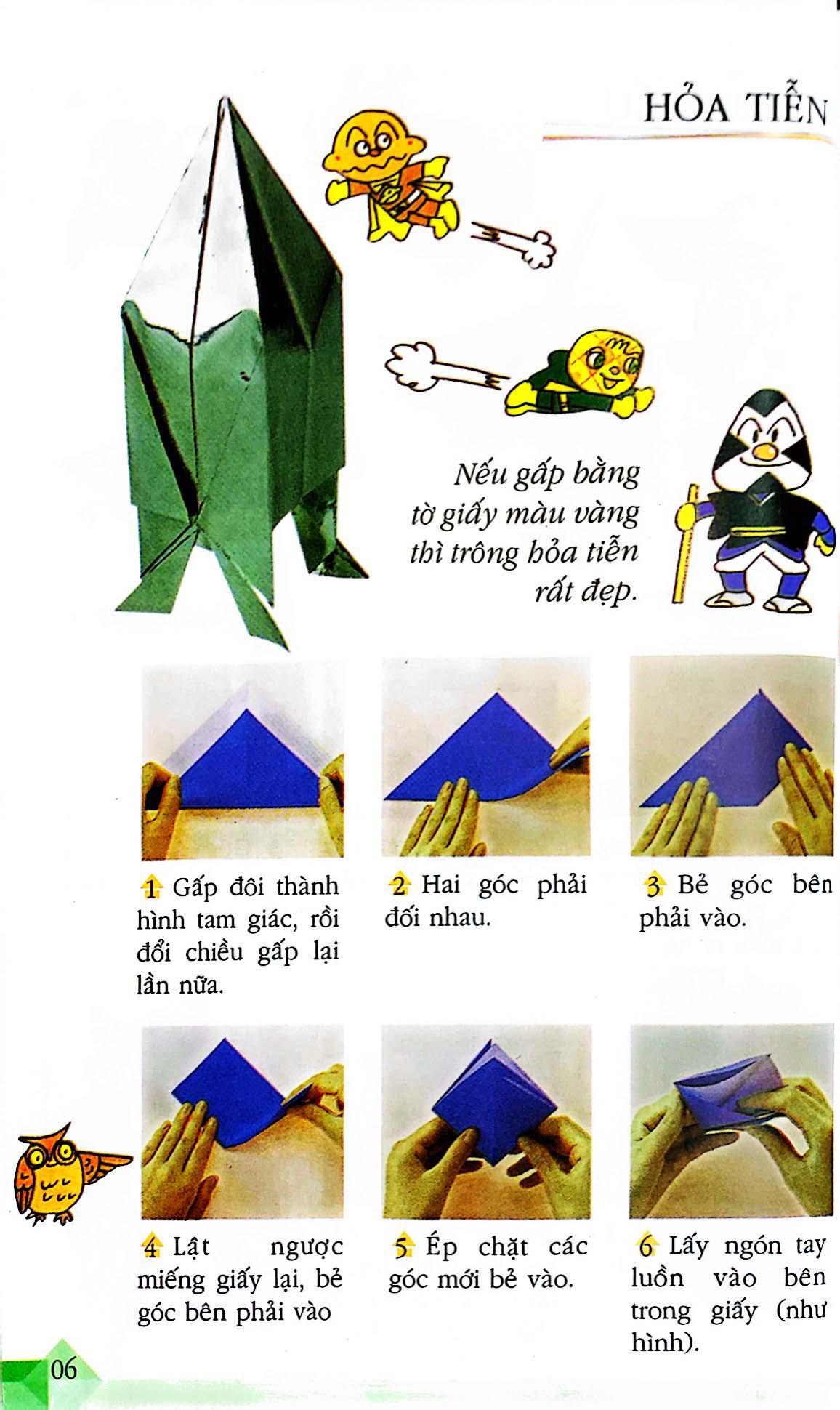 Origami Trò Chơi Gấp Giấy Dành Cho Trẻ Em - Tập 1 (Tái Bản 2023)
