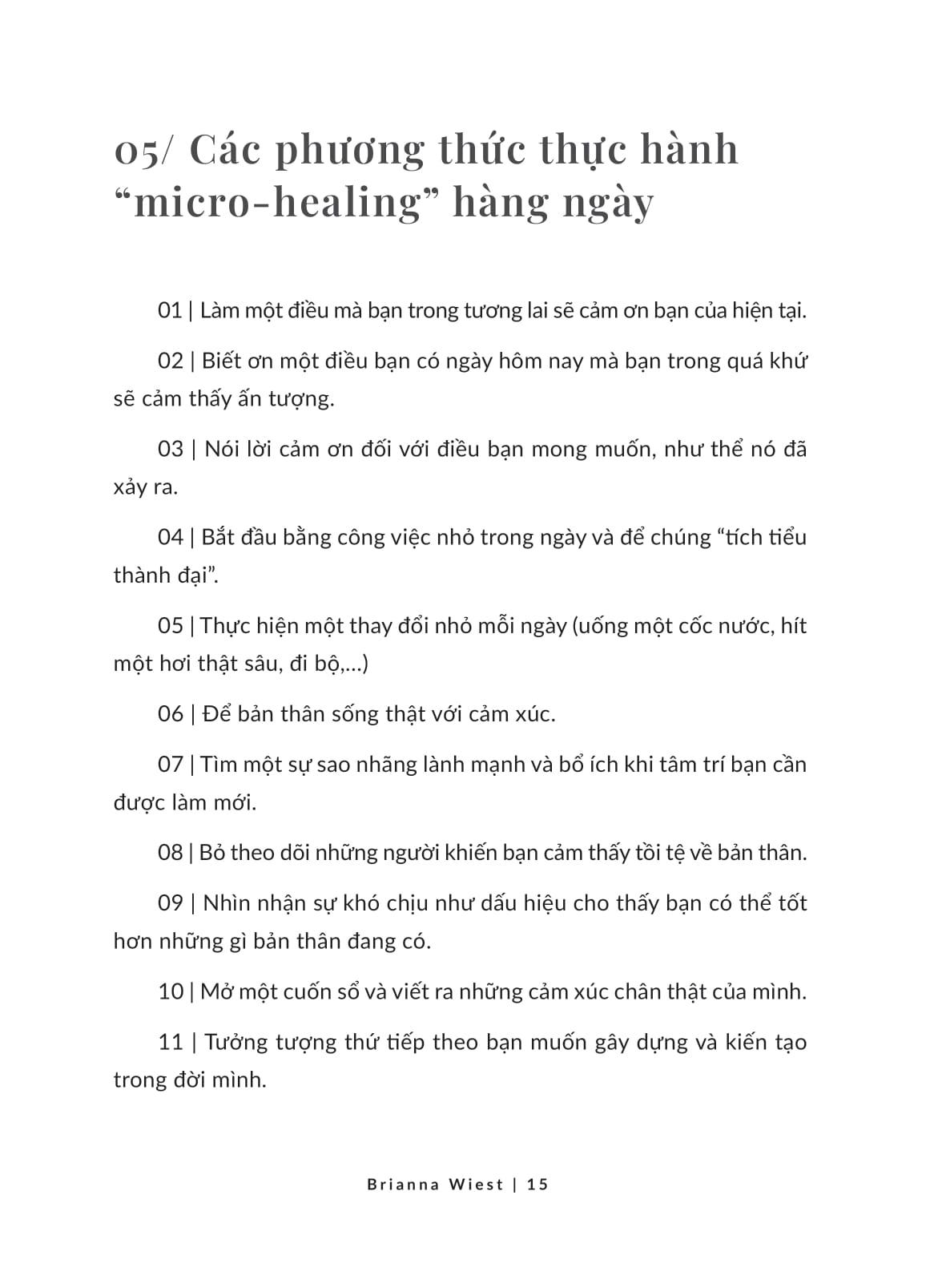 Sách - Một Cuốn Sách Chữa Lành