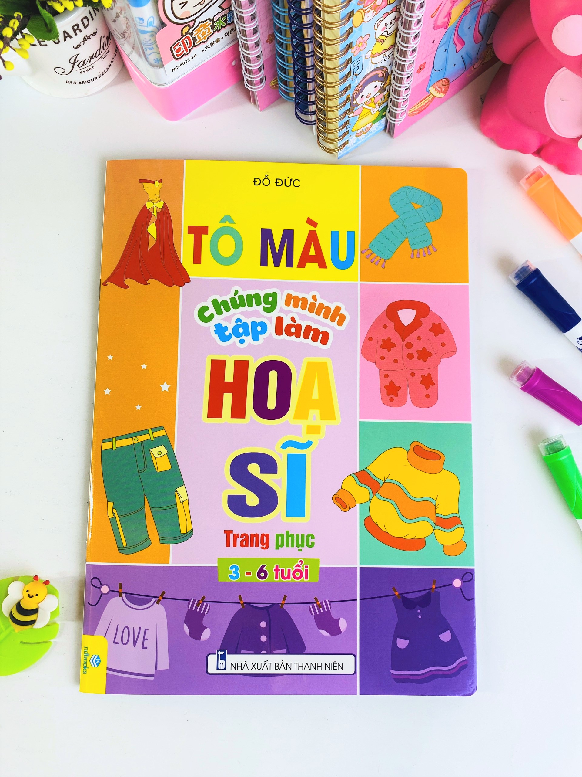 Sách - Tô Màu Chúng Mình Tập Làm Họa Sĩ - ndbooks
