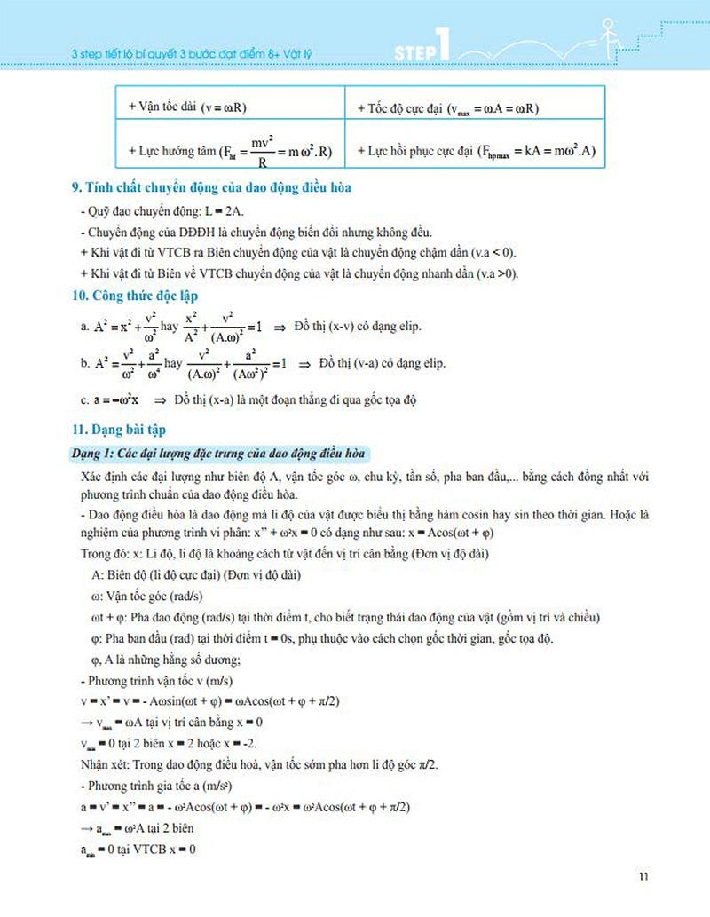 3 STEP - Tiết Lộ Bí Quyết 3 Bước Đạt Điểm 8+ Vật Lý