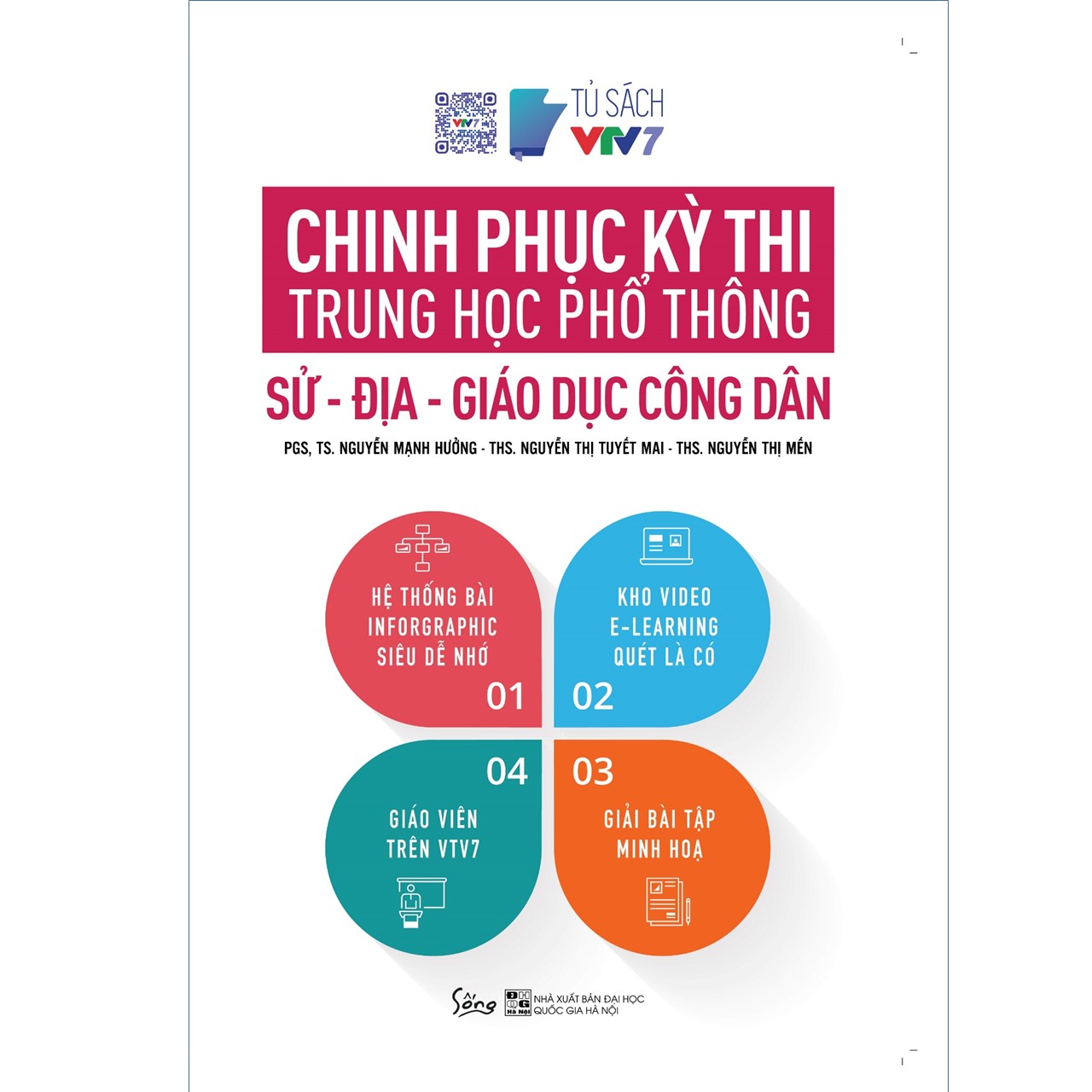 Combo Trọn Bộ 2 Cuốn Chinh Phục Kỳ Thi Trung Học Phổ Thông: Sử - Địa - Giáo Dục Công Dân; Toán - Văn - Anh