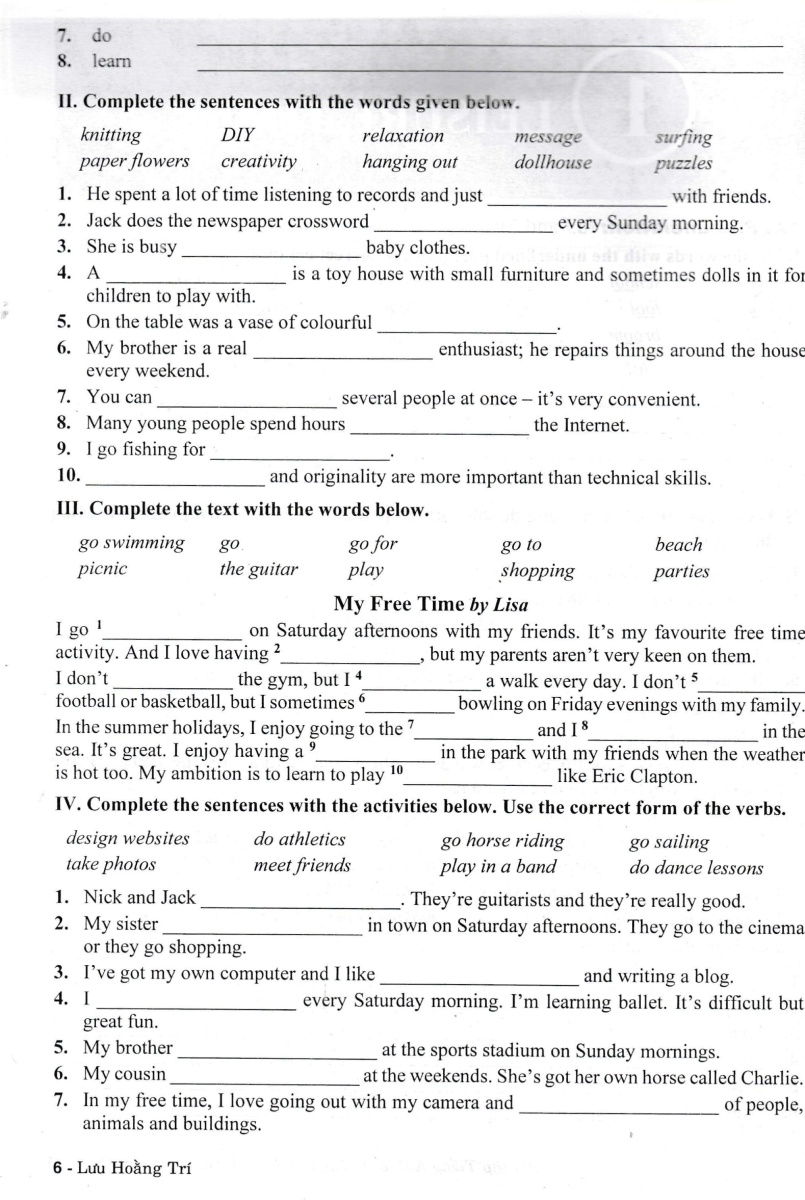 Bài Tập Tiếng Anh 8 - Không Đáp Án (Kết Nối Tri Thức) -Tặng Kèm File Đáp Án -HA