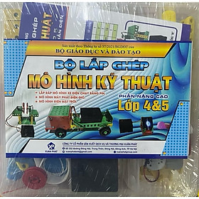 ￼Sách - Bộ Lắp ghép Mô Hình kỹ thuật 4 & 5 Phần nâng cao