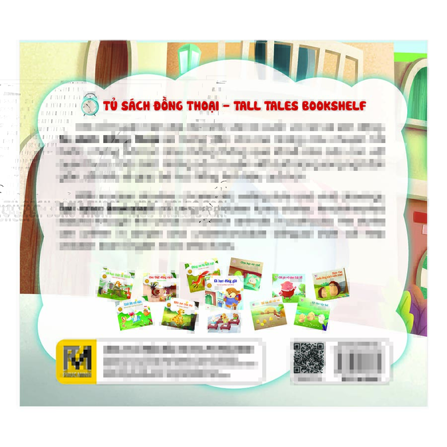 Bộ Truyện Tranh Đồng Thoại Song Ngữ Anh - Việt (Trọn Bộ 6 Cuốn)(Tái Bản)