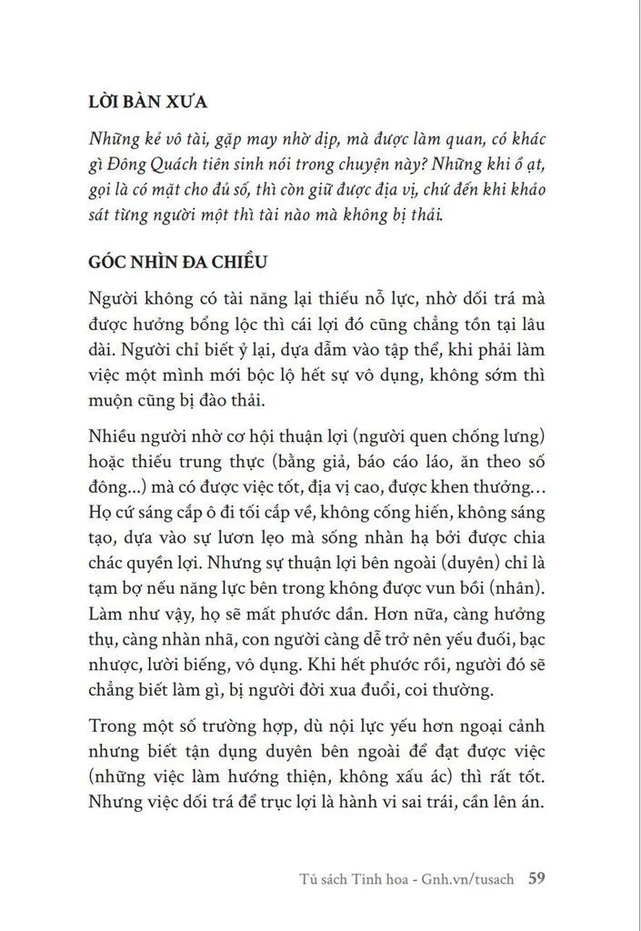 Sách - Góc Nhìn Đa Chiều - Cổ Học Tinh Hoa (thầy Trần Việt Quân)