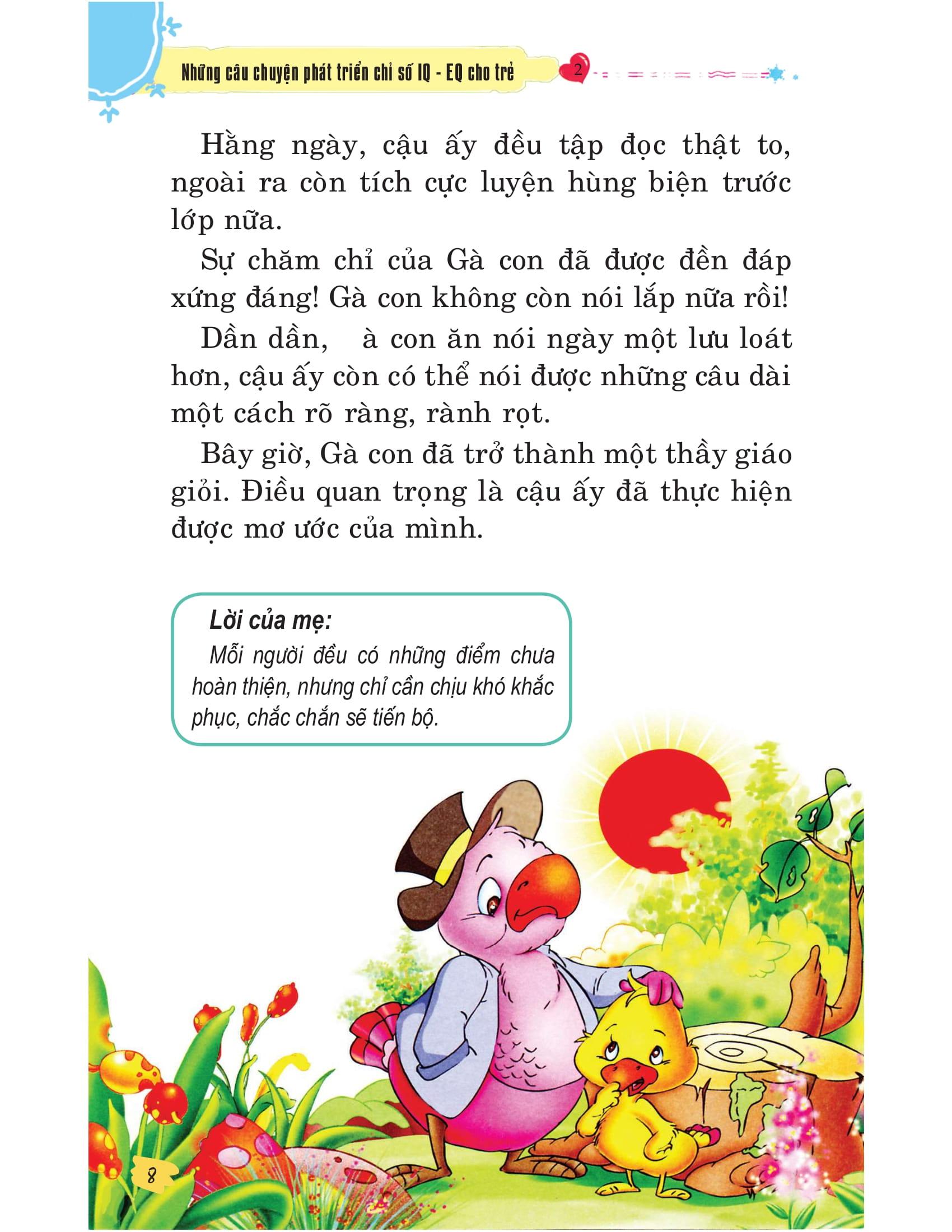 Những Câu Chuyện Phát Triển Chỉ Số IQ - EQ Cho Trẻ - Tập 2