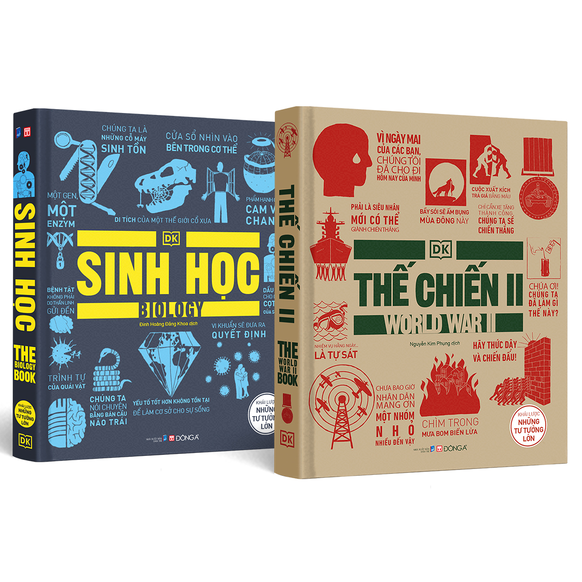 Combo 2 cuốn Khái lược những tư tưởng lớn (Chủ đề Thế chiến II)