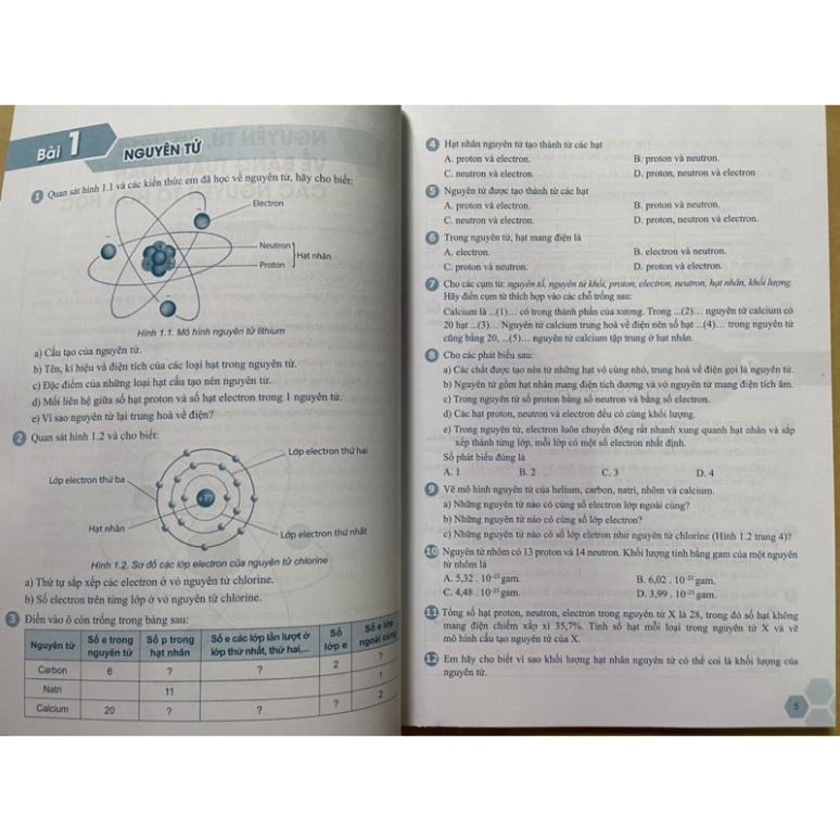 Sách - Bài tập phát triển năng lực Khoa học tự nhiên 7