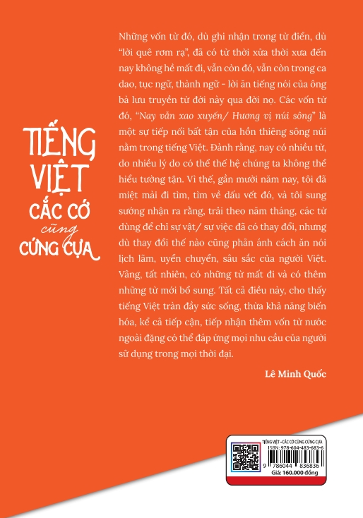 Tiếng Việt Cắc Cớ Cũng Cứng Cựa