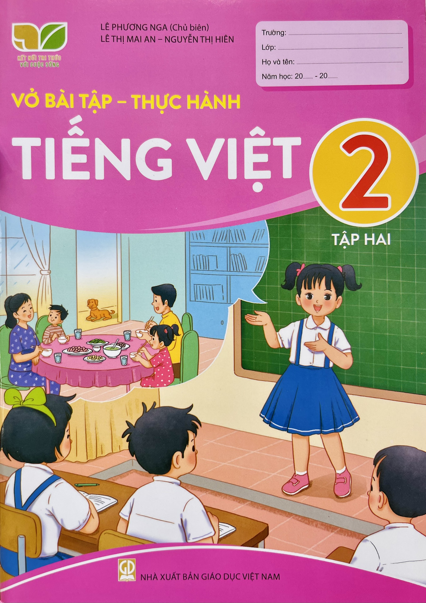 Sách - Vở bài tập - Thực hành Tiếng Việt lớp 2 tập 1+2 (Kết nối tri thức với cuộc sống)