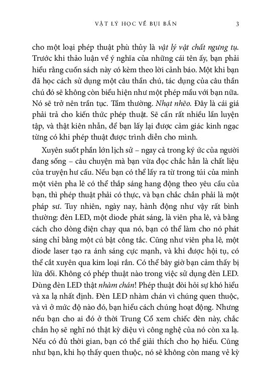 Ma Thuật Của Vật Chất - Tinh Thể, Hỗn Độn Và Phép Thuật Của Vật Lý (TRE)