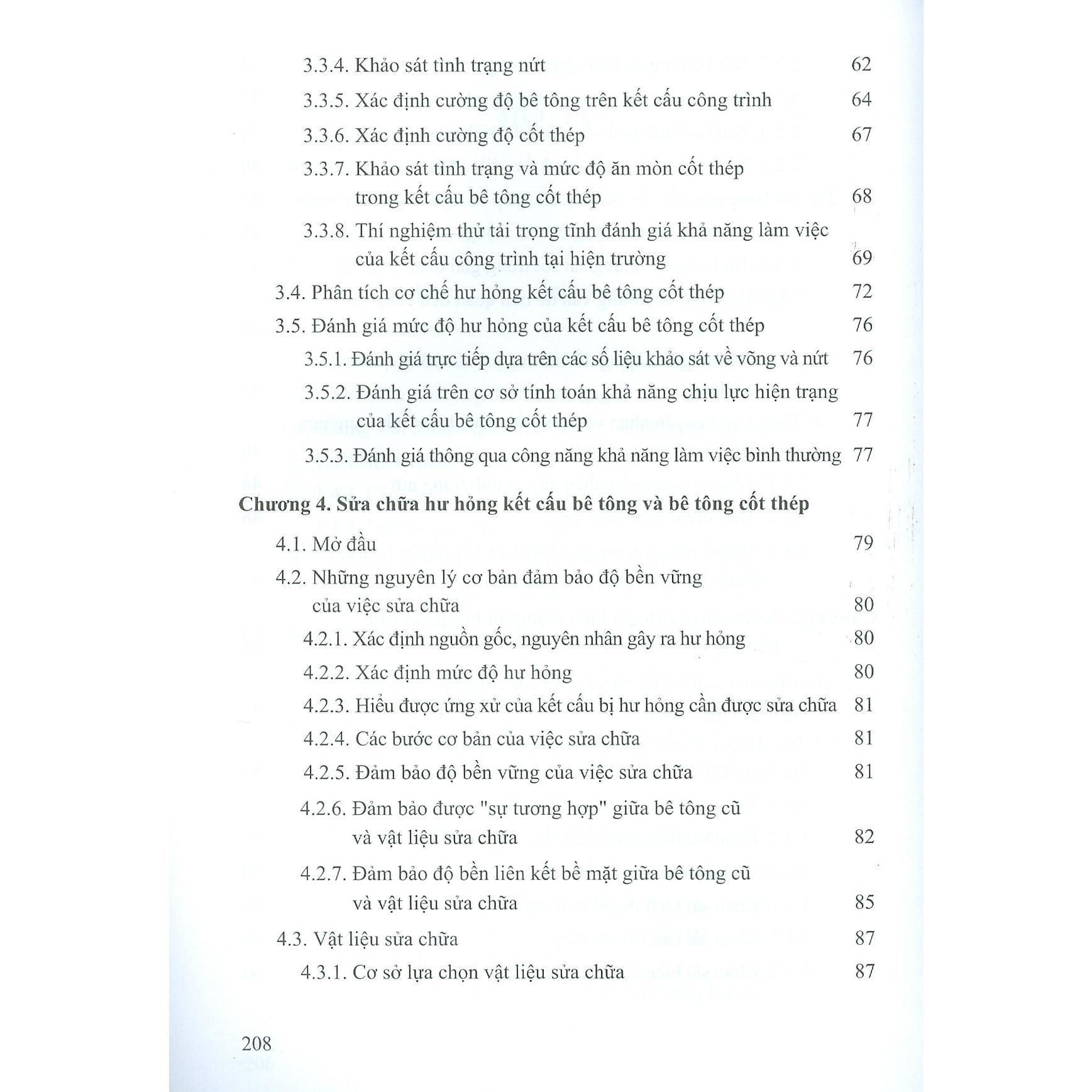 Sách - Hư Hỏng Sửa Chữa Gia Cường Kết Cấu Công Trình - Phần Kết Cấu Bê Tông Cốt Thép Và Kết Cấu Gạch Đá - NXB Xây Dựng