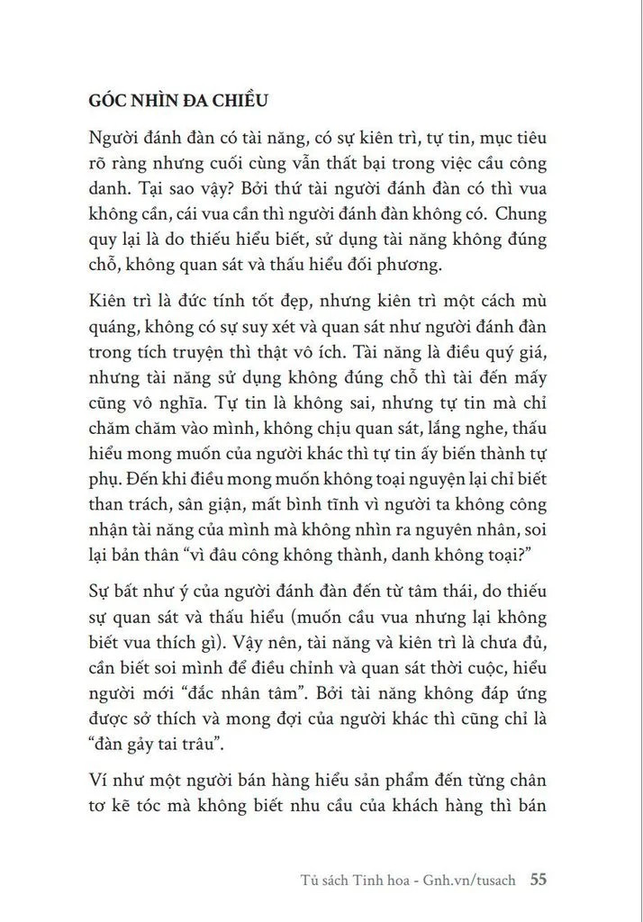 Sách - Góc Nhìn Đa Chiều - Cổ Học Tinh Hoa (thầy Trần Việt Quân)