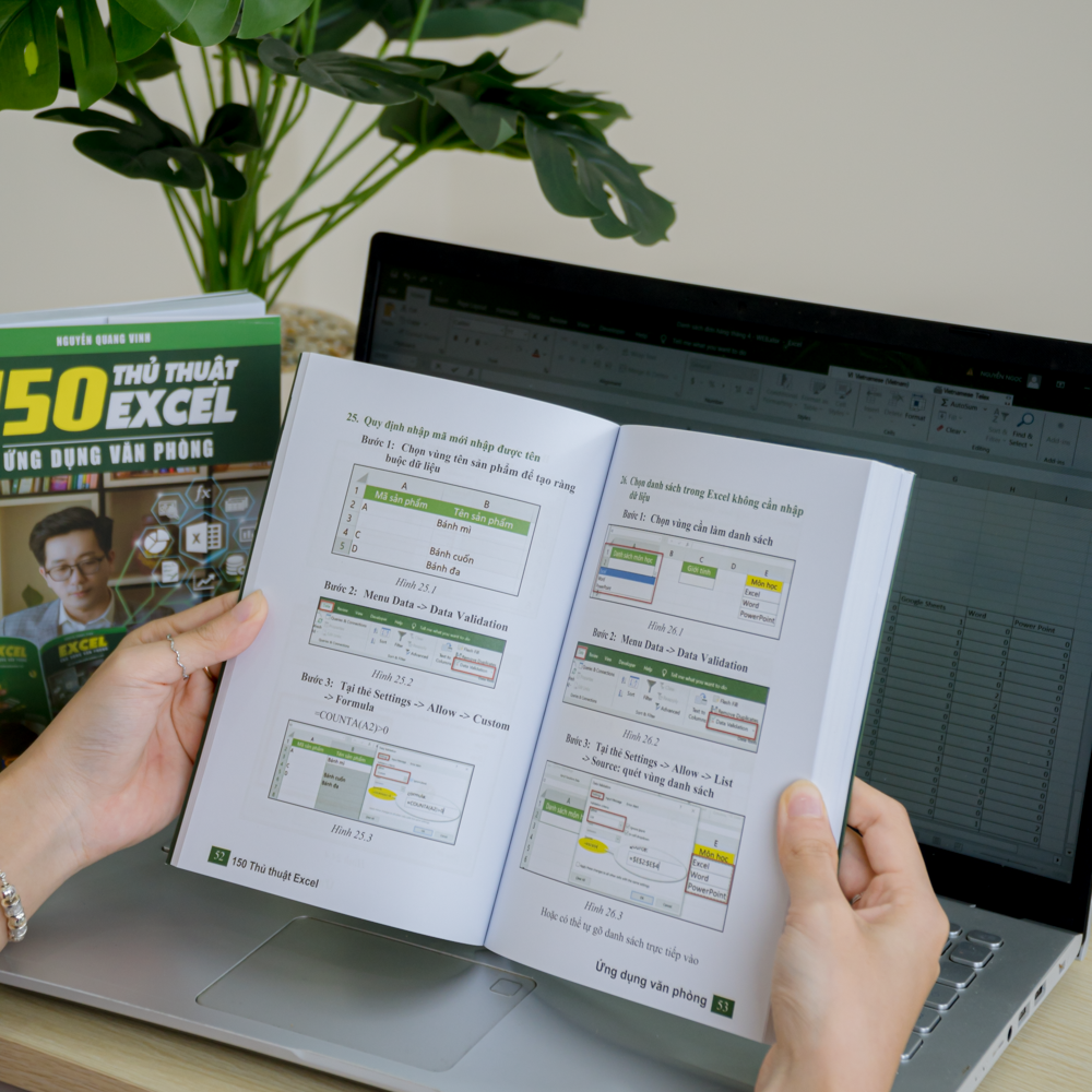 Combo 6 Sách Excel - Word - PowerPoint - Google Sheets - 150 Thủ Thuật - Power Query Kèm Khoá Học Video ĐÀO TẠO TIN HỌC