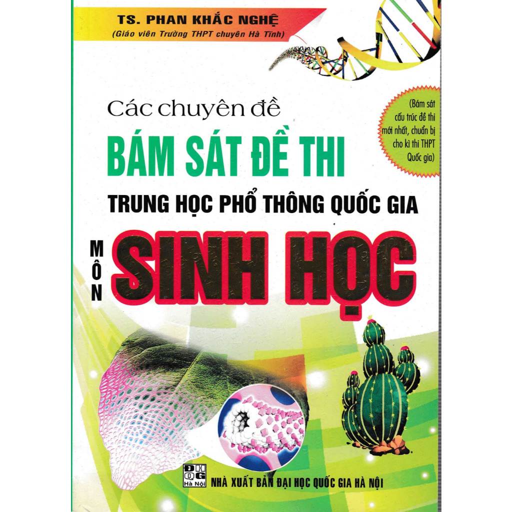 Sách Tham Khảo - Combo Sinh Học Của Tác Giả Phan Khắc Nghệ (Bộ 8 Cuốn)