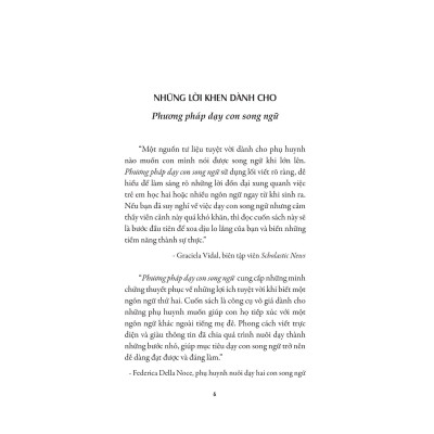 Phương Pháp Dạy Con Song Ngữ