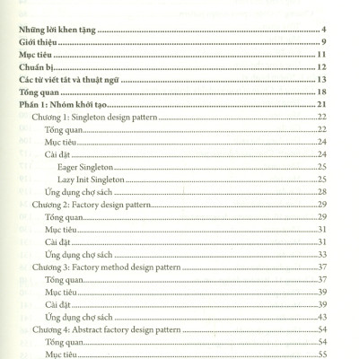 Làm Chủ Các Mẫu Thiết Kế Kinh Điển Trong Lập Trình - Mastering Design Patterns