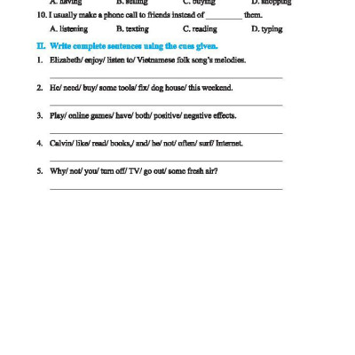 Global Success - Bộ Đề Kiểm Tra Tiếng Anh Lớp 8 - Tập 1 (Có Đáp Án)