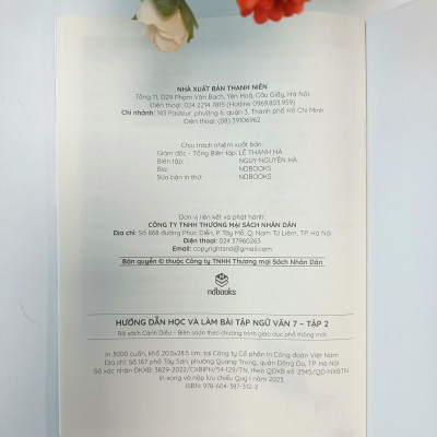 Sách - Hướng Dẫn Học Và Làm Bài Tập Ngữ Văn 7 - Biên soạn theo CT GDPT mới - Cánh Diều - ndbooks