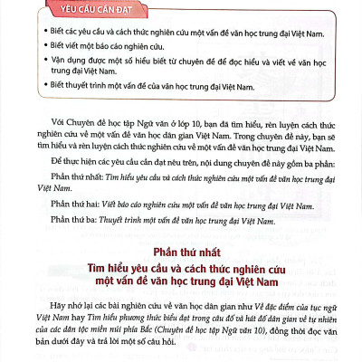 Chuyên Đề Học Tập Ngữ Văn 11 (Chân Trời Sáng Tạo) (2023)