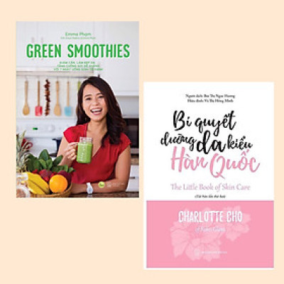 Combo Sách Làm Đẹp Đặc Biệt Dành Cho Phái Nữ: Green Smoothies - Giảm Cân, Làm Đẹp Da, Tăng Cường Sức Đề Kháng Với 7 Ngày Uống Sinh Tố Xanh + Bí Quyết Dưỡng Da Kiểu Hàn Quốc (Tái Bản) / Giảm Mỡ Bụng - Làm Đẹp Da - Thanh Lọc Cơ Thể