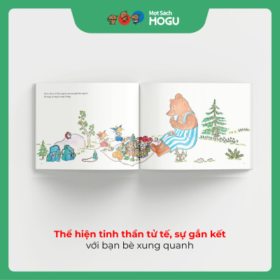 Sách cho bé từ 3 tuổi - Phát triển quan sát Gư-ri và Gư-ra đi dã ngoại (Truyện tranh Ehon Nhật Bản)