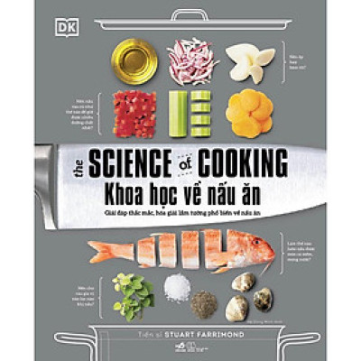 Sách Khoa học về nấu ăn The science of cooking (Bìa cứng) - Nhã Nam - BẢN QUYỀN