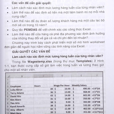 Tin Học Ứng Dụng - Phân Tích Dữ Liệu Và Lập Mô Hình Kinh Doanh Trong Excel