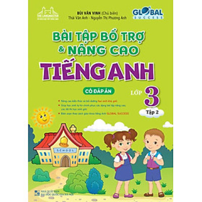 	The Langmaster - Bài Tập Bổ Trợ Và Nâng Cao Tiếng Anh Lớp 3 - Tập 2 (Có Đáp Án) - Global Success _MT