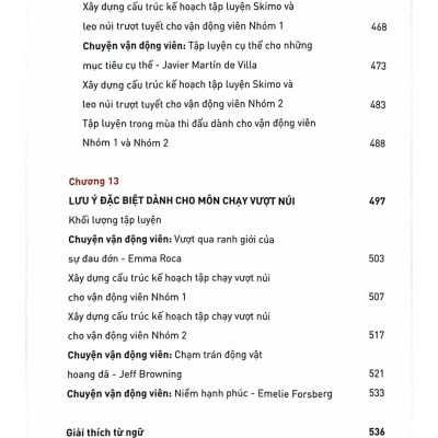 Sách - Cẩm Nang Luyện Chạy Địa Hình