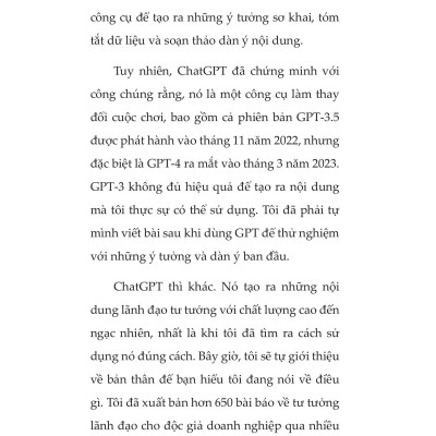 Chat GPT - Ứng Dụng Trí Tuệ Nhân Tạo Trong Công Việc