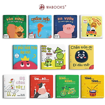 Combo Sách Ehon 11 Cuốn  Phát Triển Tư Duy & Ngôn Ngữ