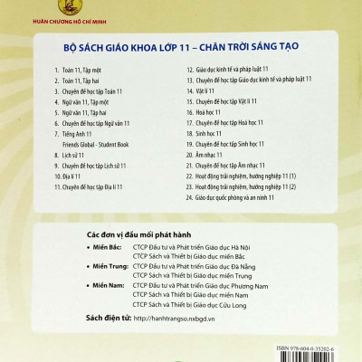 Chuyên Đề Học Tập Giáo Dục Kinh Tế Và Pháp Luật 11 (Chân Trời Sáng Tạo) (2023)