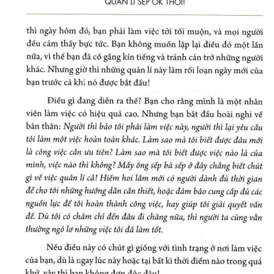 Quản Lí Sếp OK Thôi