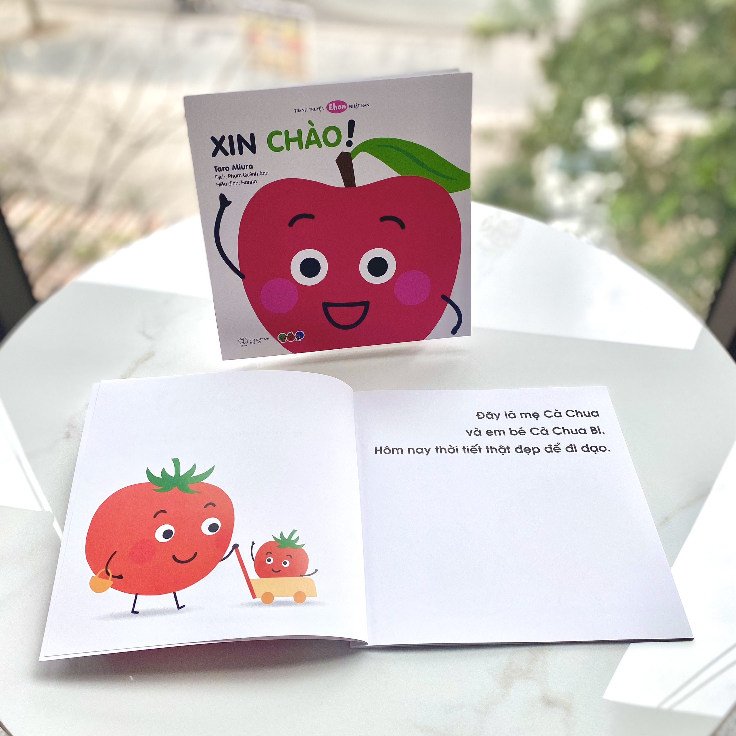 Truyện Ehon bé 1-2-3 tuổi - Xin chào!