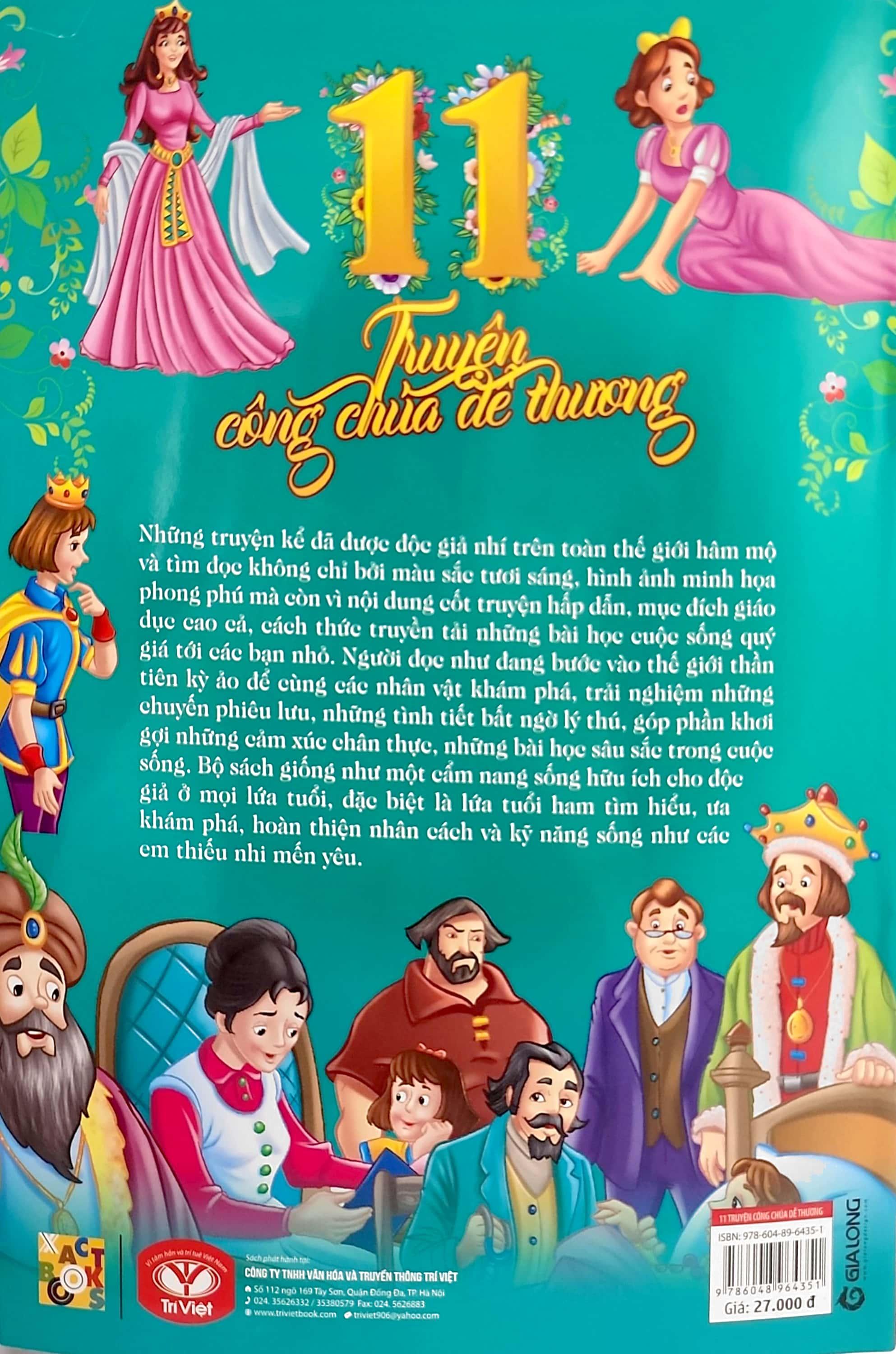 11 Truyện Công Chúa Dễ Thương