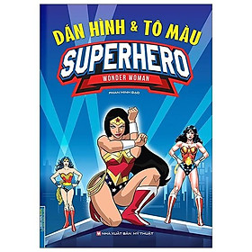 Dán Hình & Tô Màu Superhero - Wonderman