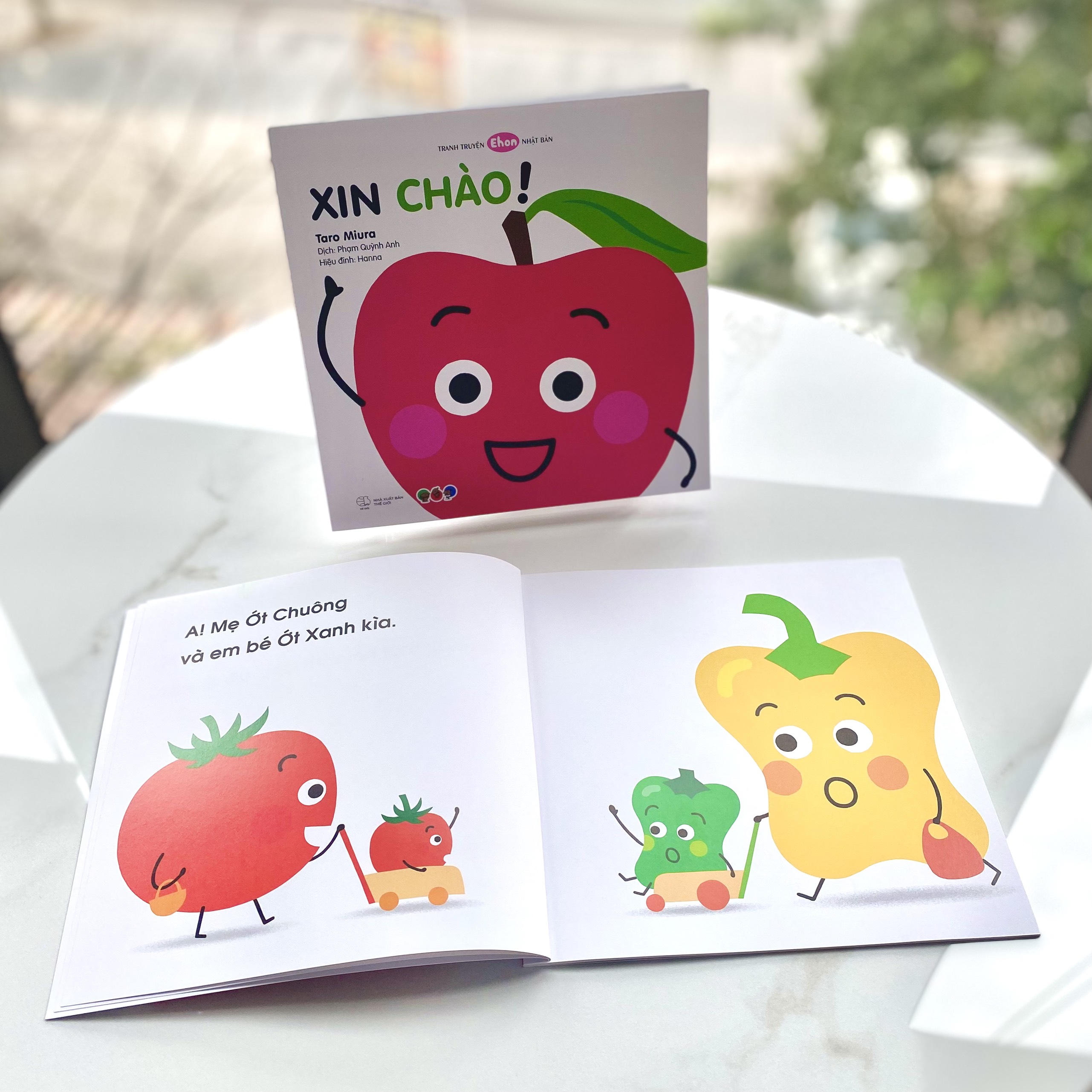 Truyện Ehon bé 1-2-3 tuổi - Xin chào!