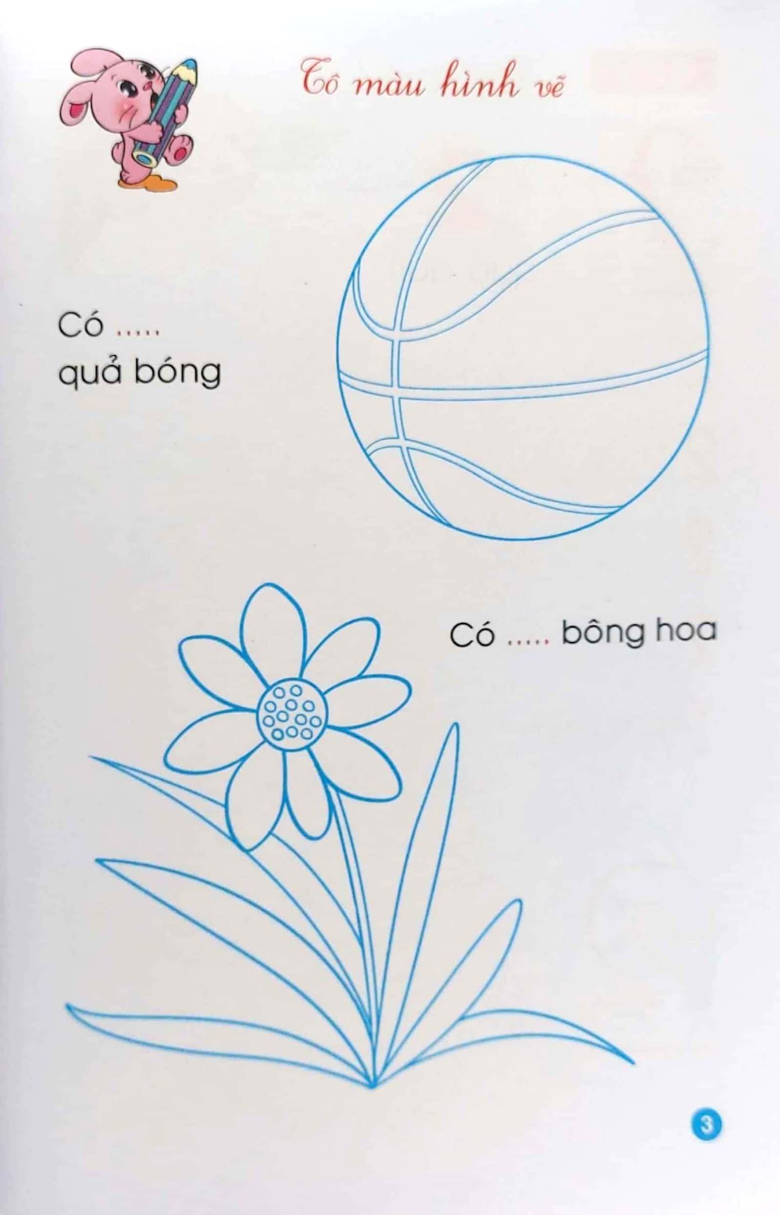 Tập Tô Mẫu Giáo: Chữ Số (Dành Cho 4 - 5 Tuổi) - Tập 4