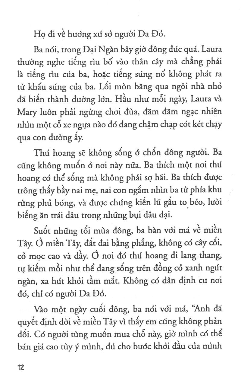 Ngôi Nhà Nhỏ Trên Thảo Nguyên Tập 3: Trên Thảo Nguyên (Tái Bản 2019)