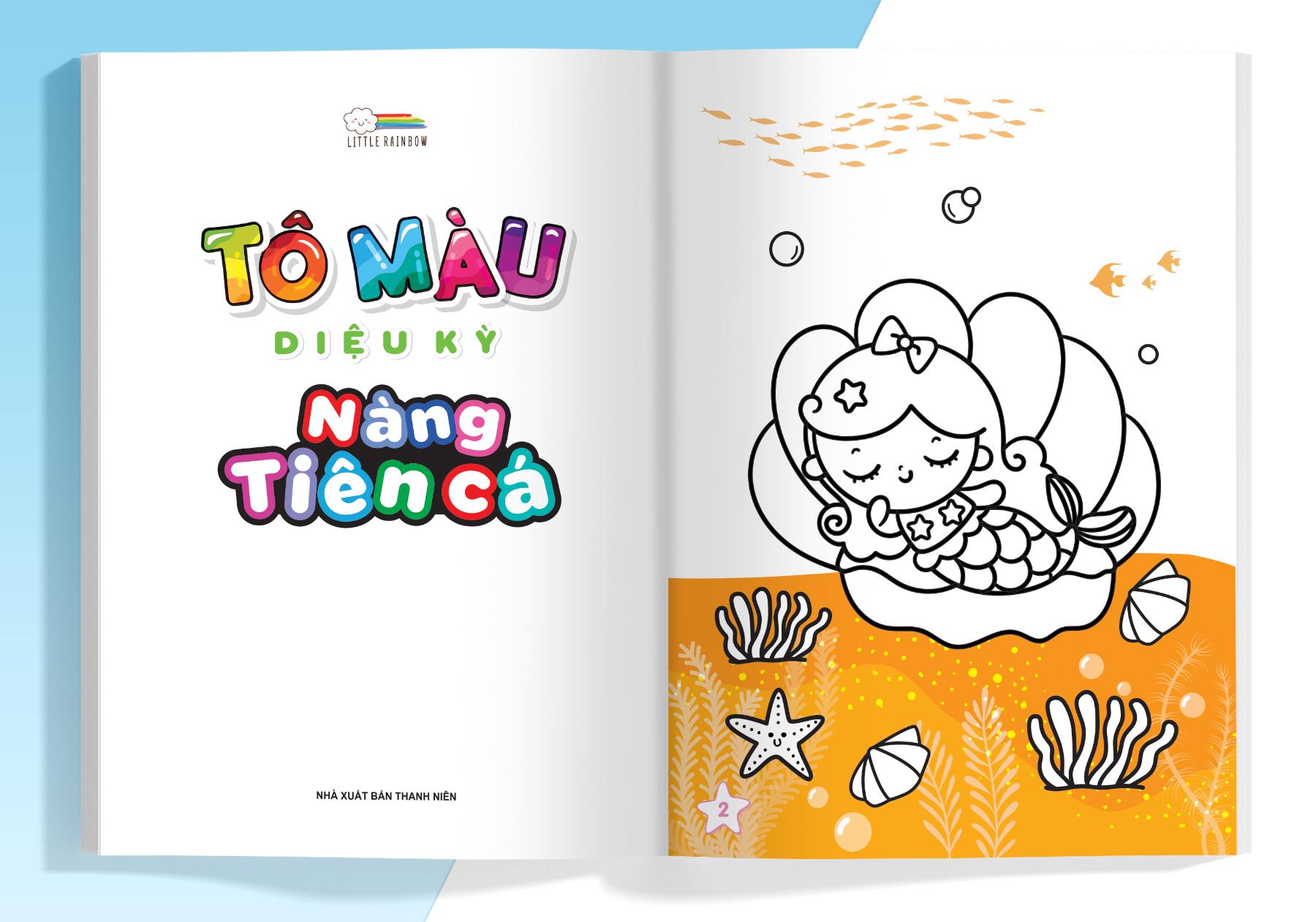 Tô Màu Diệu Kỳ - Nàng Tiên Cá