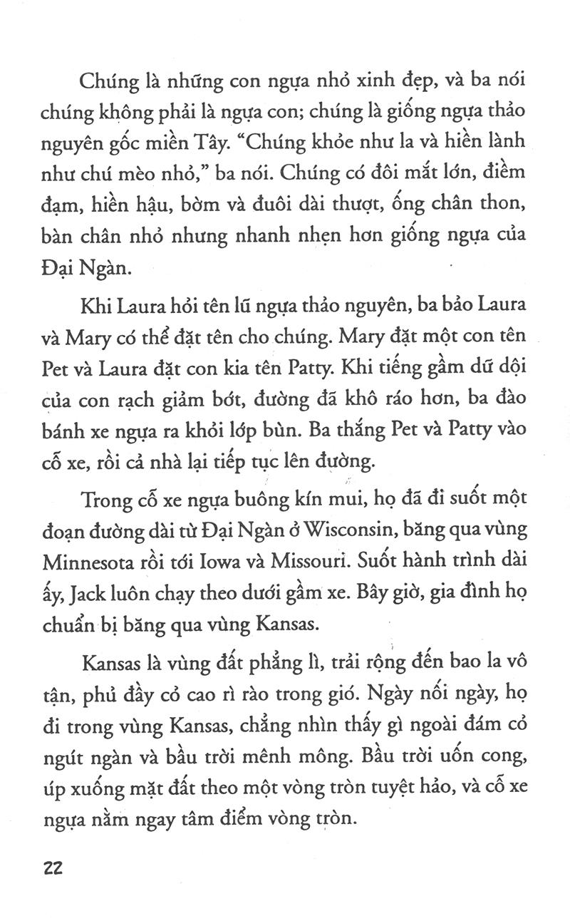 Ngôi Nhà Nhỏ Trên Thảo Nguyên Tập 3: Trên Thảo Nguyên (Tái Bản 2019)