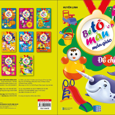 Bé Tô Màu Mẫu Giáo - Đồ Chơi