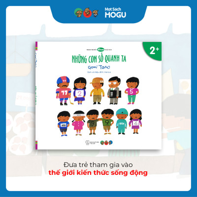 Truyện Ehon bé 3-4-5 tuổi - Những Con Số Quanh Ta