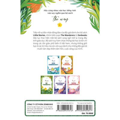 Sách - The Way To Be Thankful