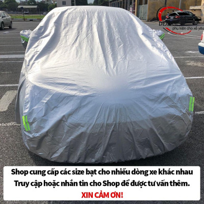 Bạt phủ xe ô tô 7 chỗ 3 lớp thông minh, chất liệu vải dù oxford cao cấp, áo trùm bảo vệ xe 7 chỗ