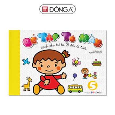 Bé Tập Tô Màu (Tập 5) - Dành Cho Trẻ Từ 3 Đến 6 Tuổi