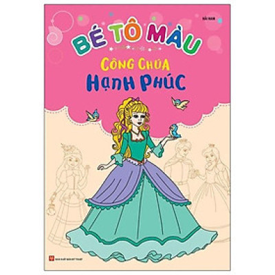 Bé Tô Màu Công Chúa – Công Chúa Hạnh Phúc