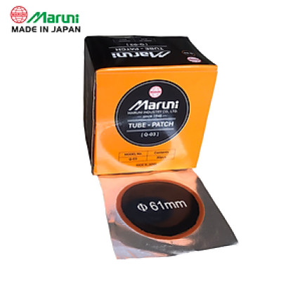 Hộp vá săm Q-03 Maruni - Nhật Bản (30 miếng/hộp)